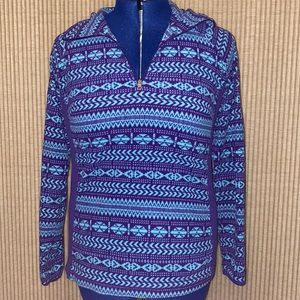 Women’s Columbia 3/4 zip fleece, size L